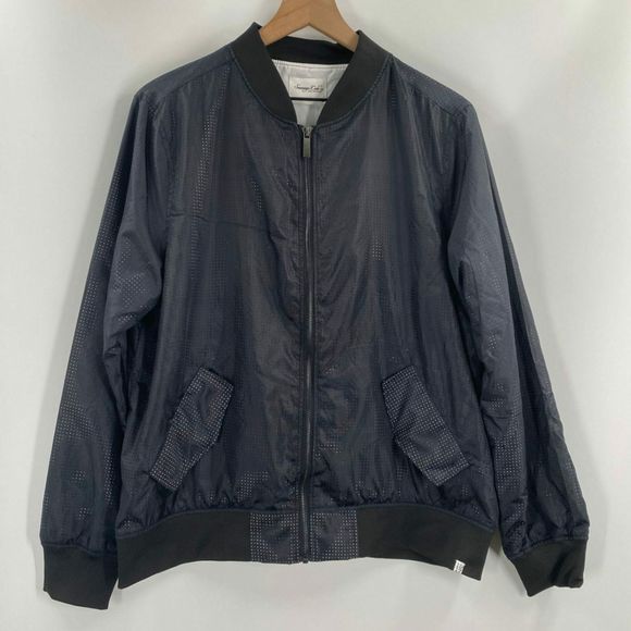 Sovereign Code Perforated Mesh Bomber Jacket - Picture 2 of 9